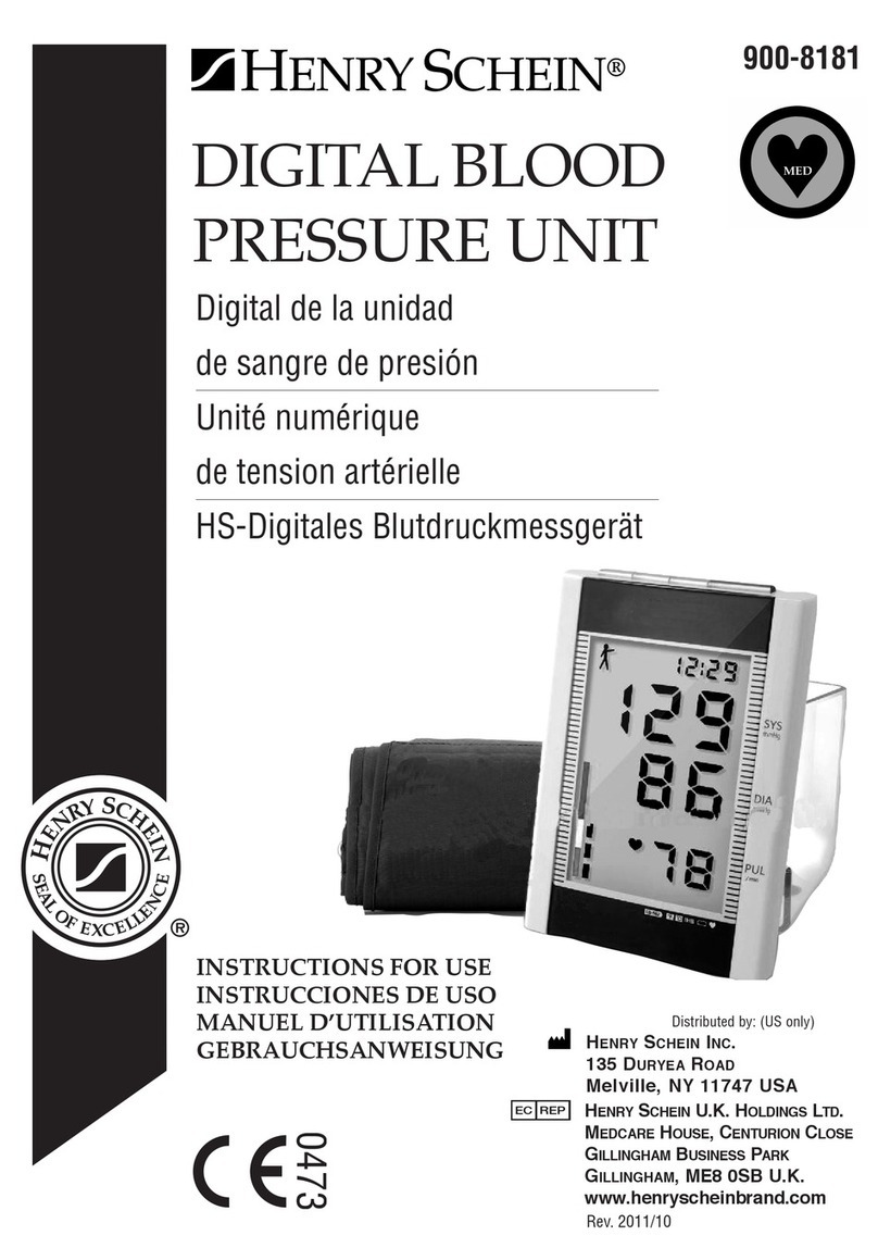 Henry Schein 900-8181 User manual