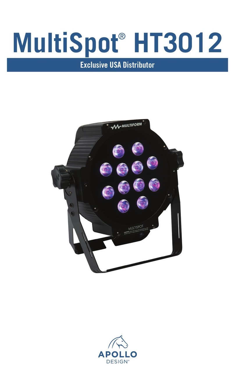 Apollo multispot HT3012 user manual