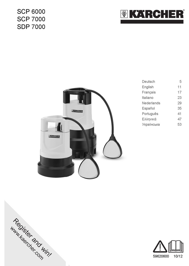 Kärcher SCP 6000 User manual
