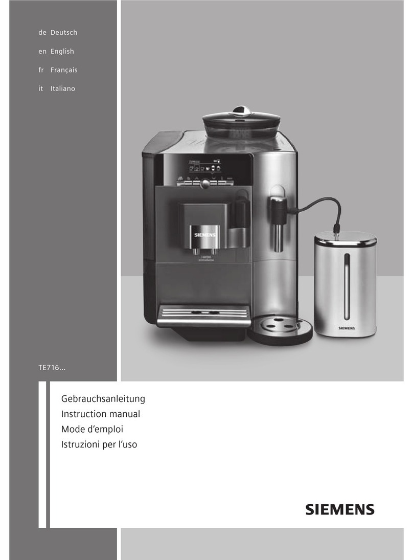 Siemens TE716 User manual Siemens TE716 User manual