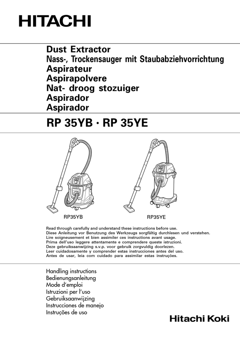 Hitachi RP35YB Handling instructions