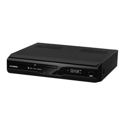 Hyundai DV2H 266 HD DVBT User manual
