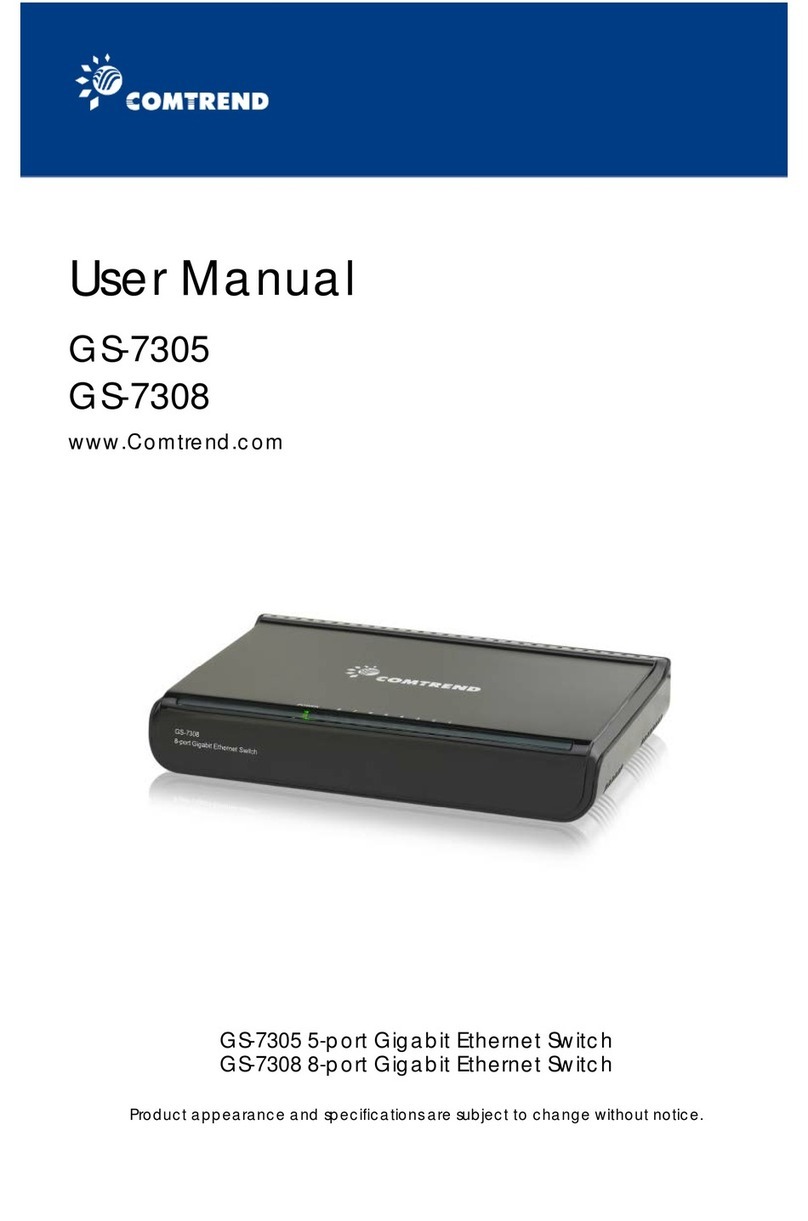 Comtrend Corporation GS-7305 user manual