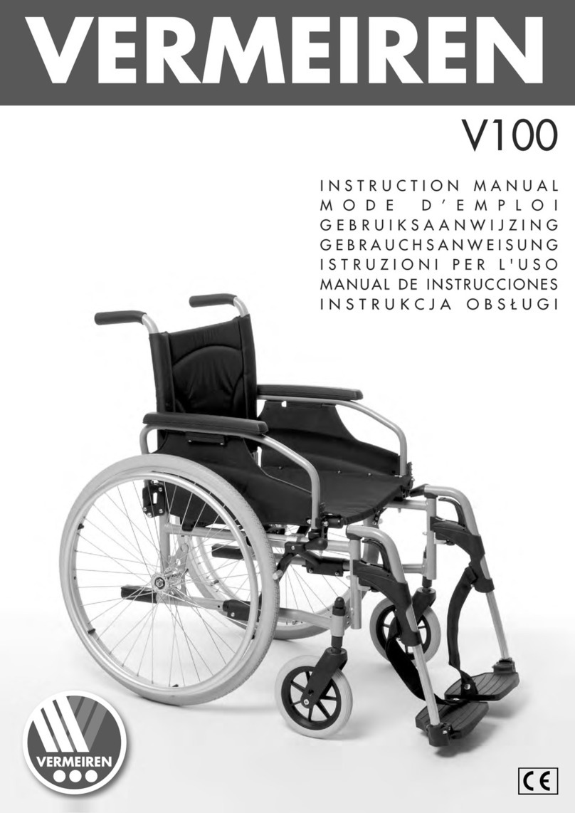 Vermeiren V100 instruction manual
