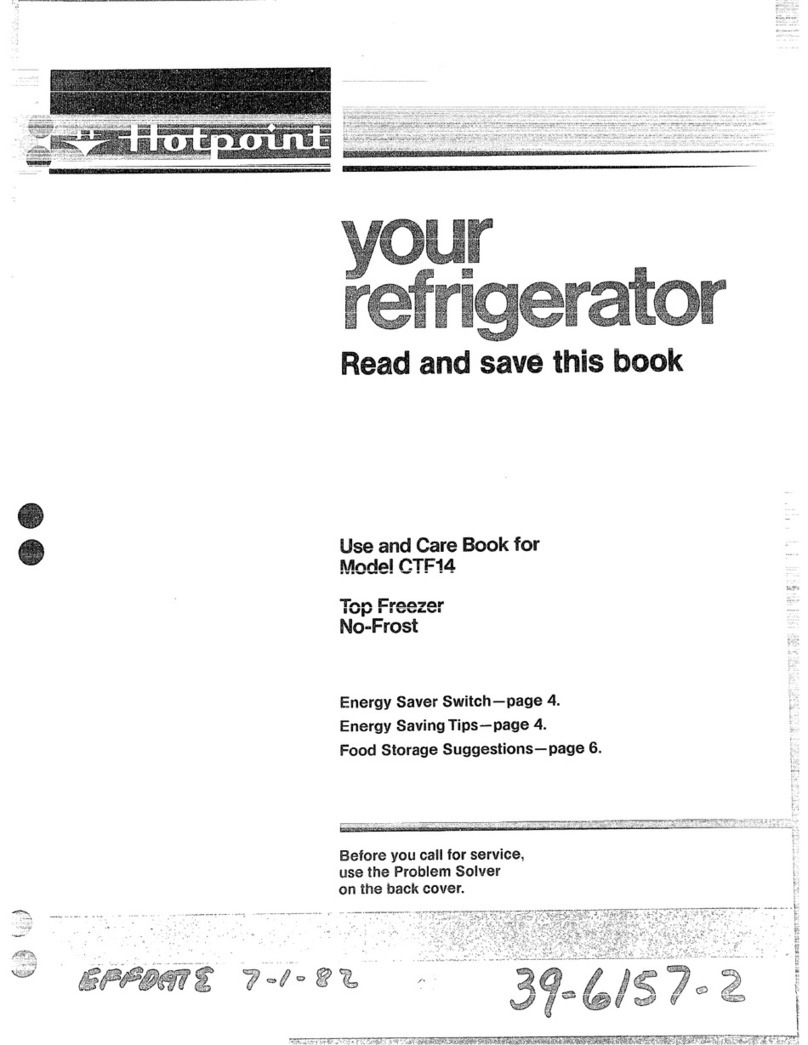 Hotpoint CTF14 Installation instructions