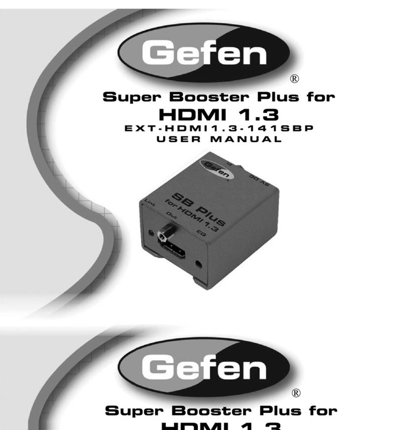 Gefen EXT-HDMI1.3-141SBP user manual