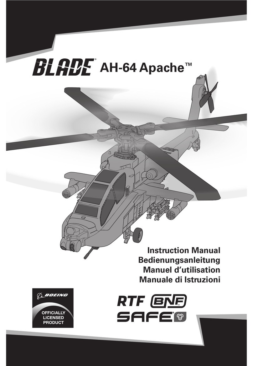Horizon Hobby Blade AH-64 Apache instruction manual
