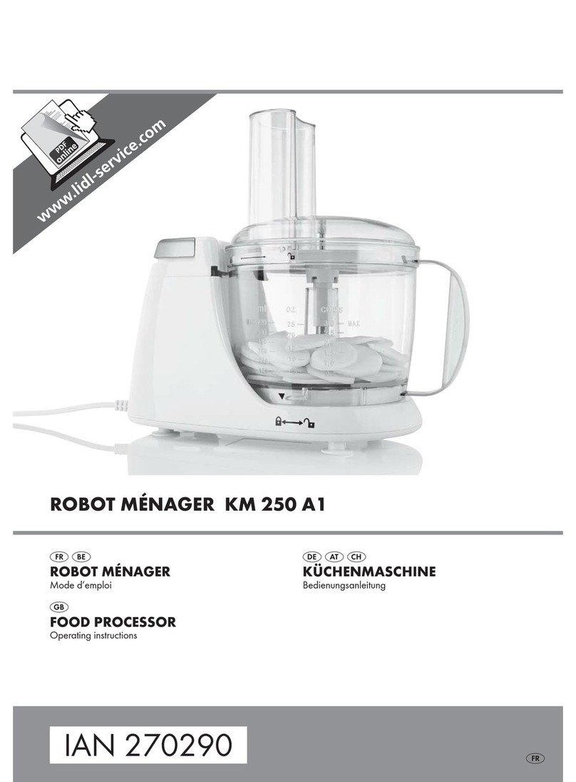 Silvercrest KM 250 A1 User manual