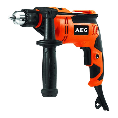 AEG SBE 570 R User manual