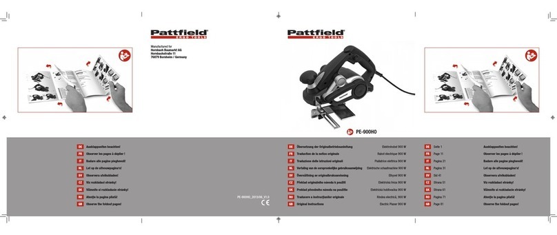 Pattfield PE-900HO Original instructions