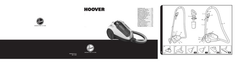 Hoover Rush ML User manual