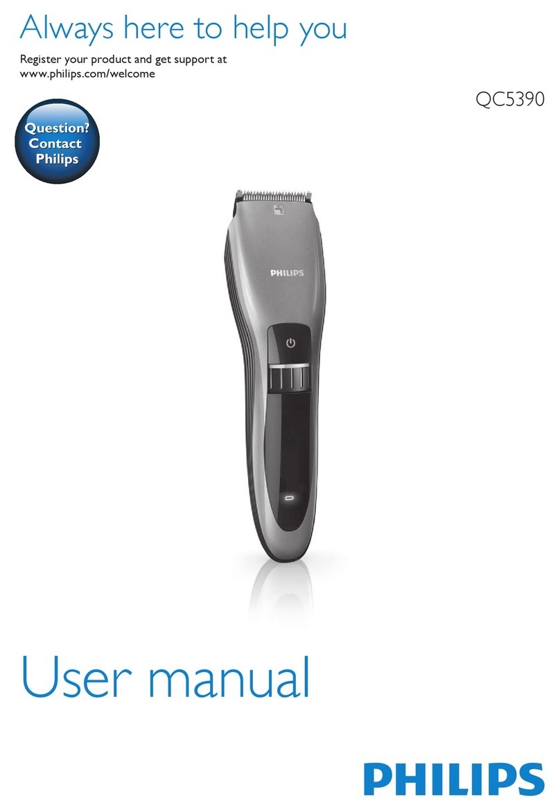 Philips QC5390 user manual