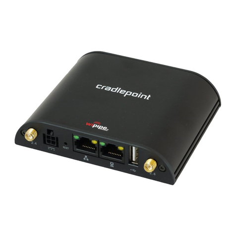 Cradlepoint COR IBR600 User manual