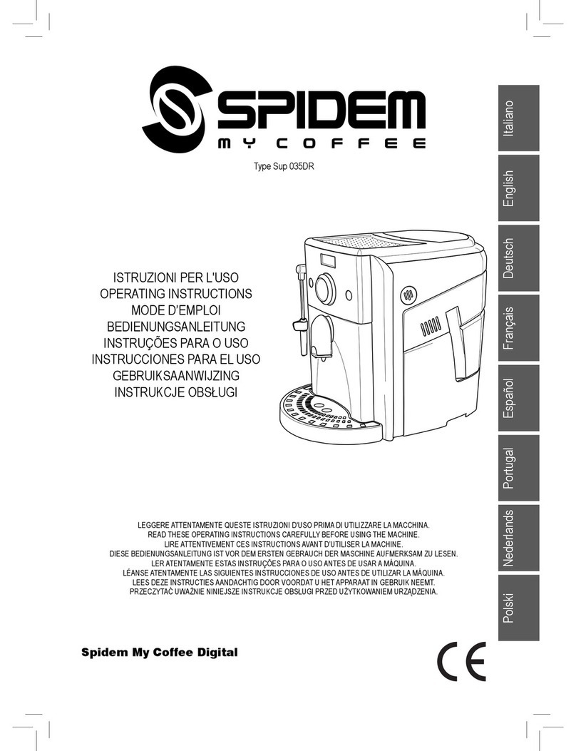 Spidem 035DR operating instructions