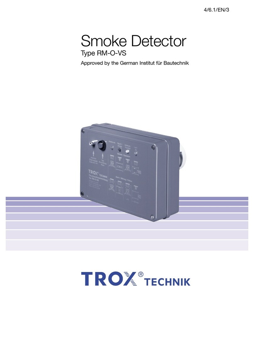 Trox RM-O-VS user manual