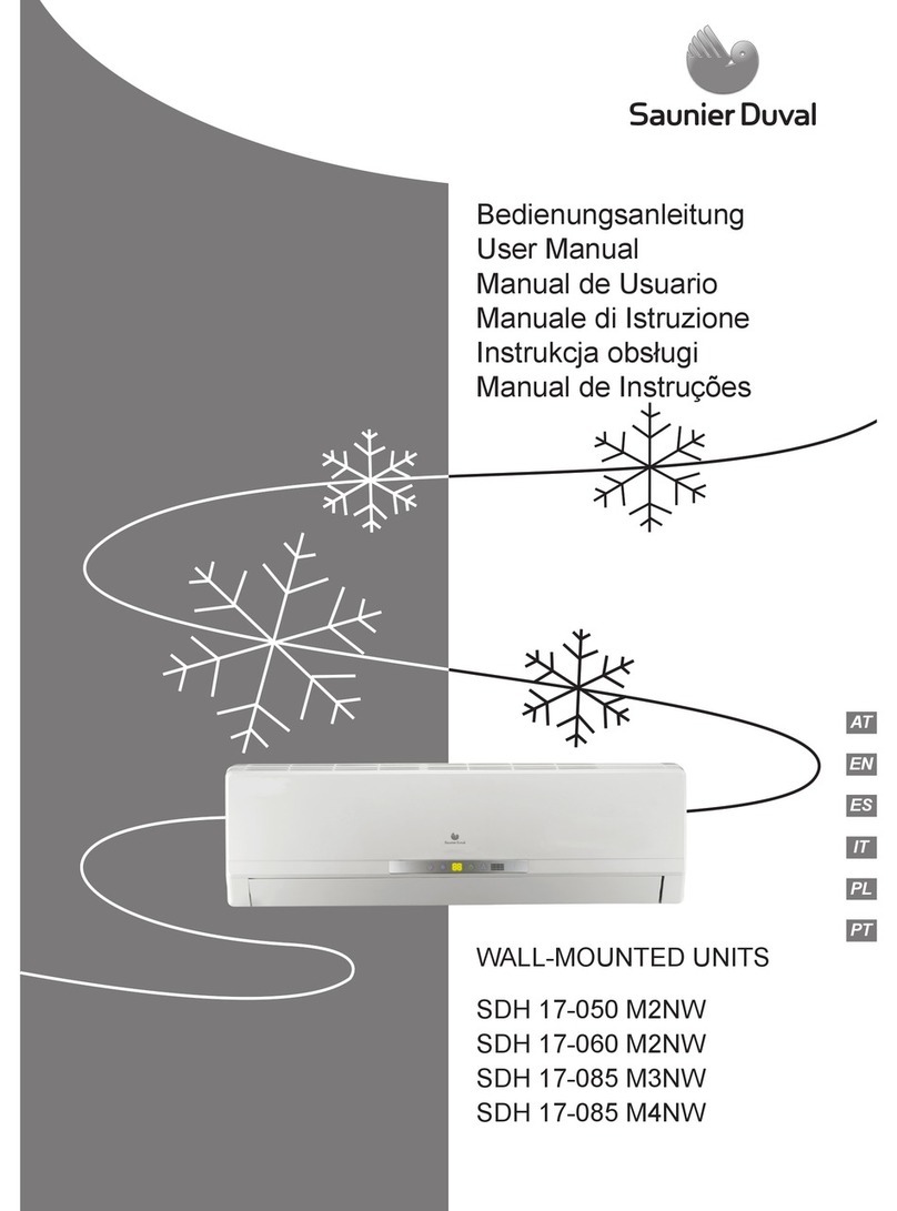 Saunier Duval SDH 17-050 M2NW User manual