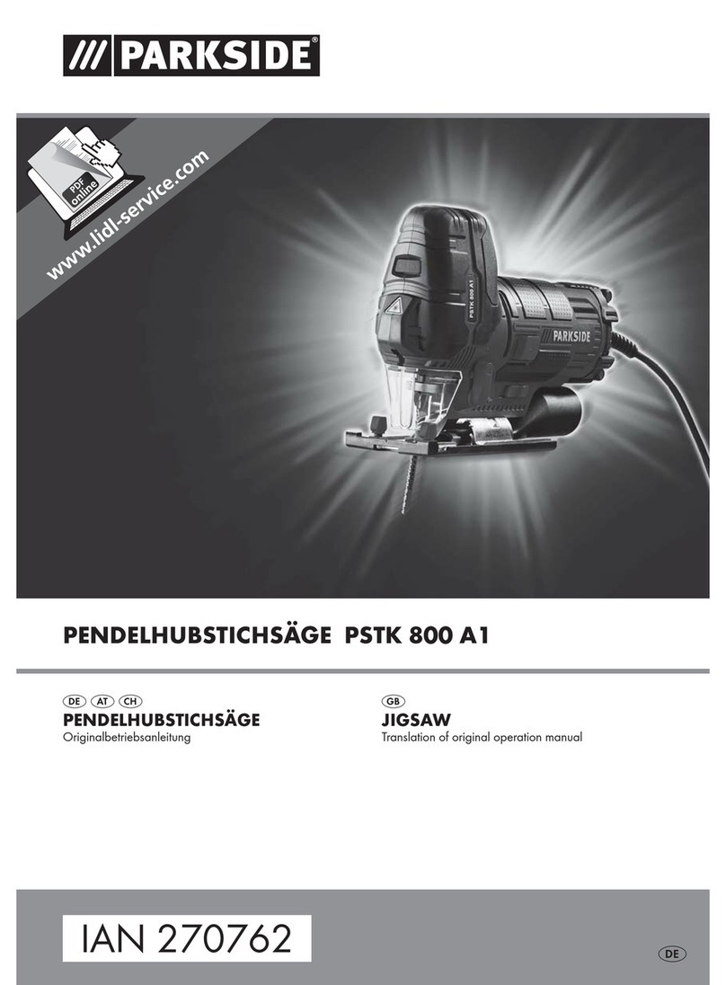 Parkside PSTK 800 A1 User manual