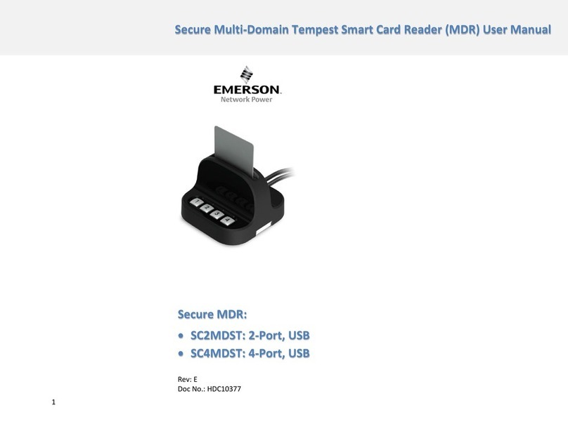 Emerson SC2MDST user manual