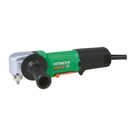 Hitachi Koki D 10YB User manual