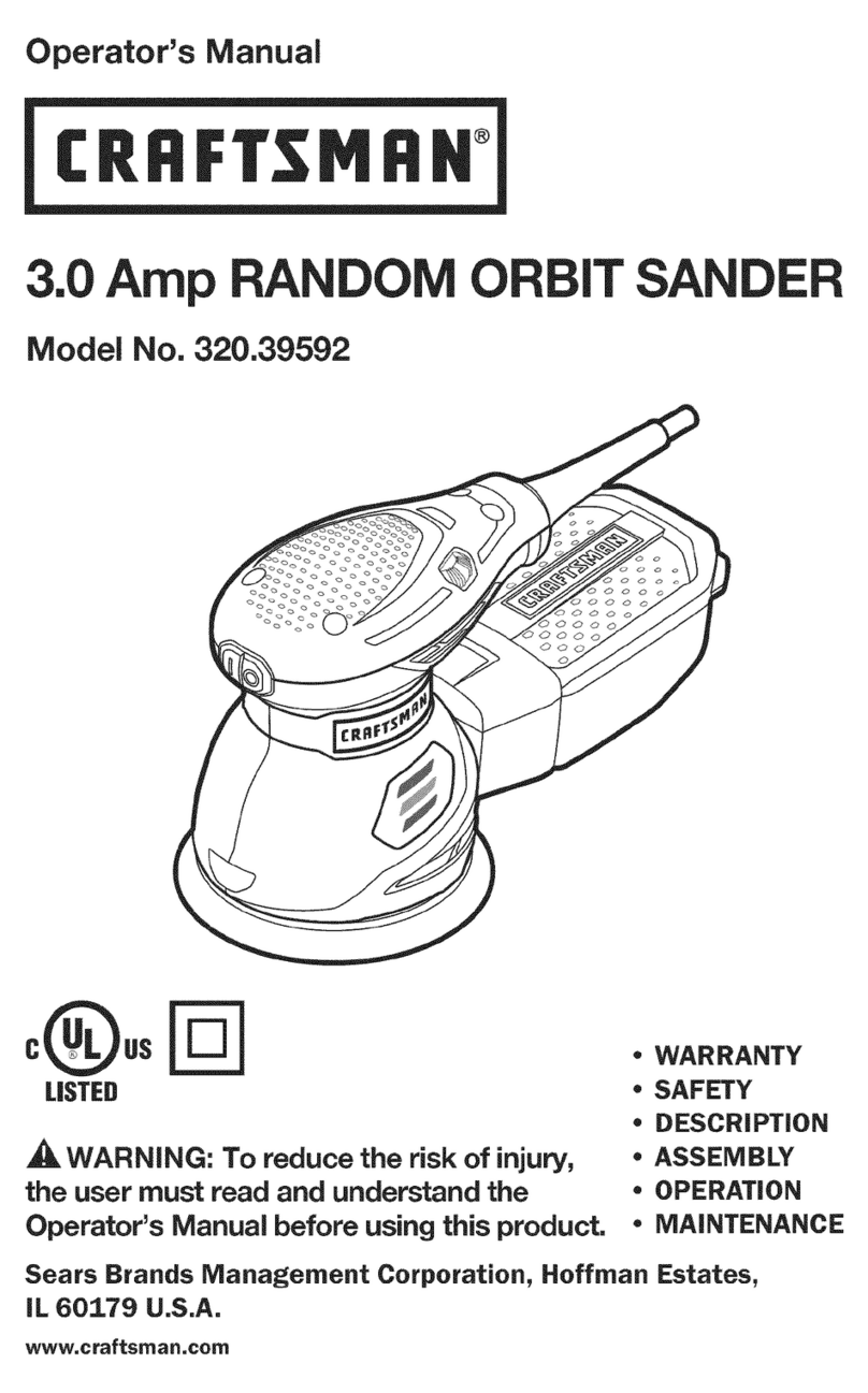Craftsman 320.39592 User manual