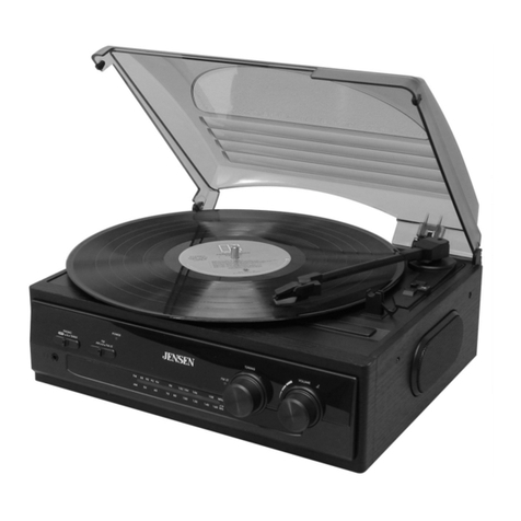 Jensen JTA-215 User manual