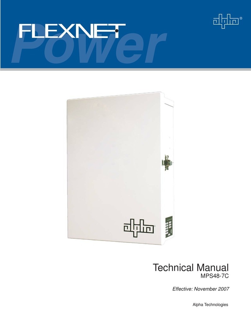 Alpha FlexNet MPS48-7C User manual