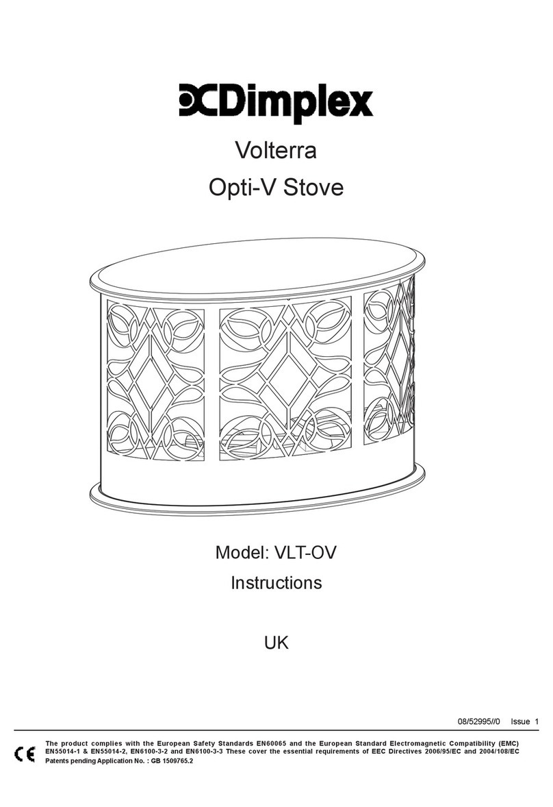 Dimplex VLT-OV instruction manual Dimplex VLT-OV instruction manual