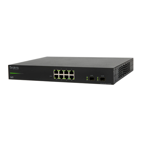 araknis AN-210-SW-F/R-8-POE User manual
