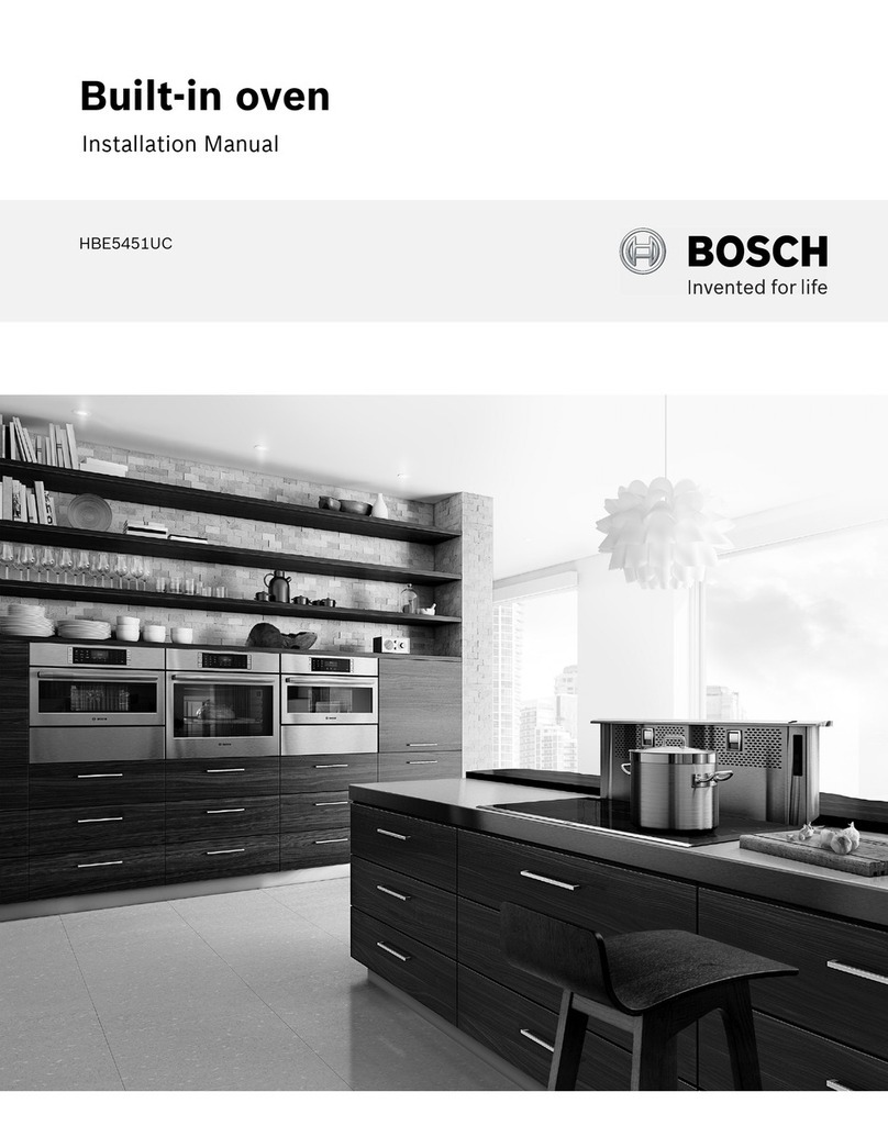 Bosch hbe5451uc User manual