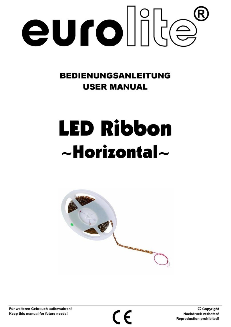 EuroLite LED Ribbon user manual EuroLite LED Ribbon user manual