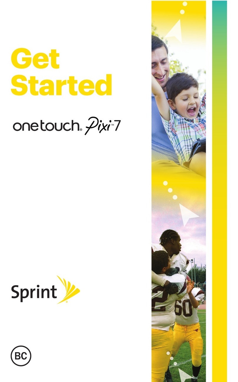 Alcatel onetouch pixi 7 Specification sheet