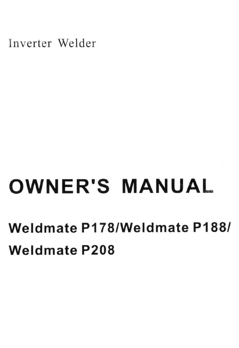 WeldMate P178 User manual