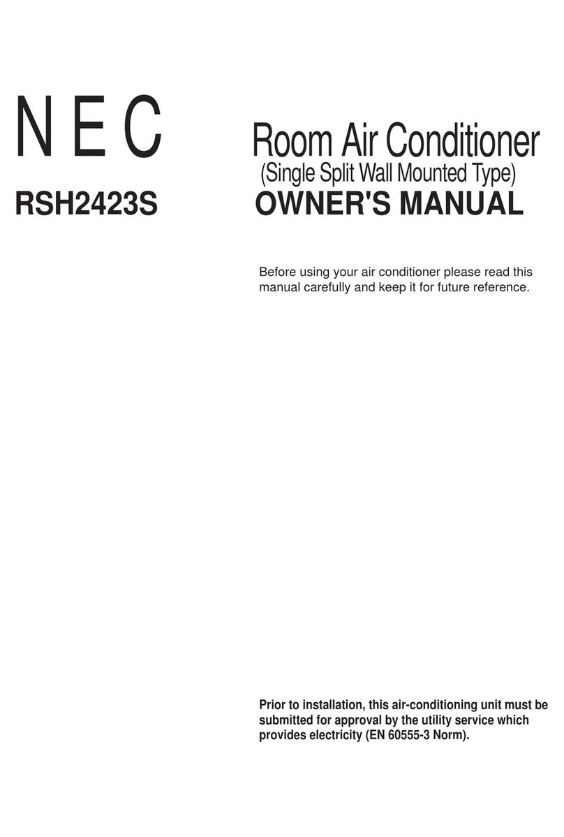 NEC RSH2423S User manual