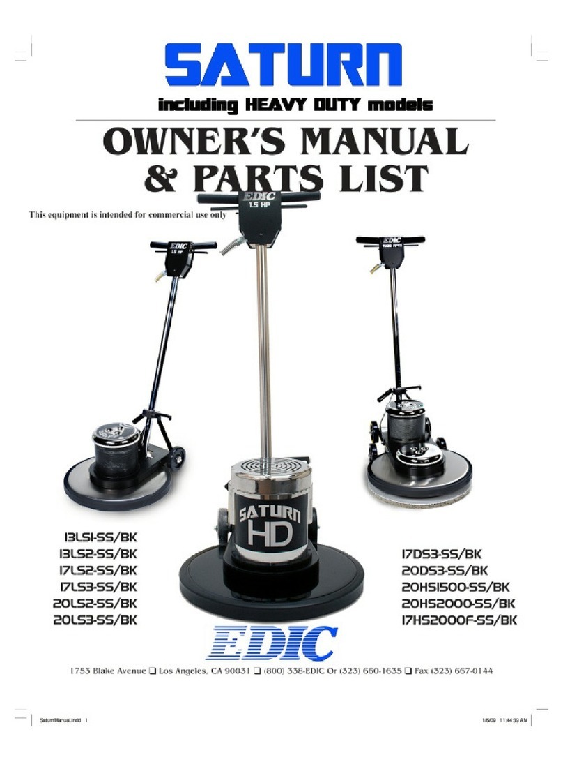 Saturn I3LSI-SS/BK owner's manual