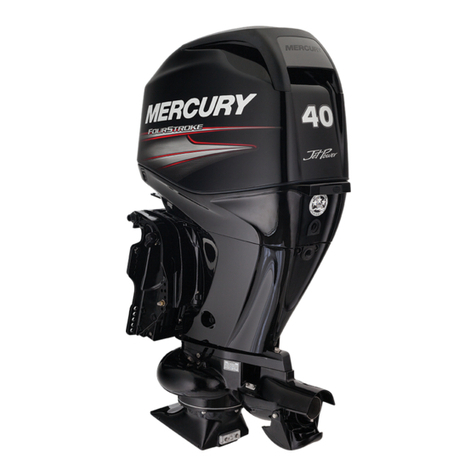 Mercury 40 jet fourstroke User manual