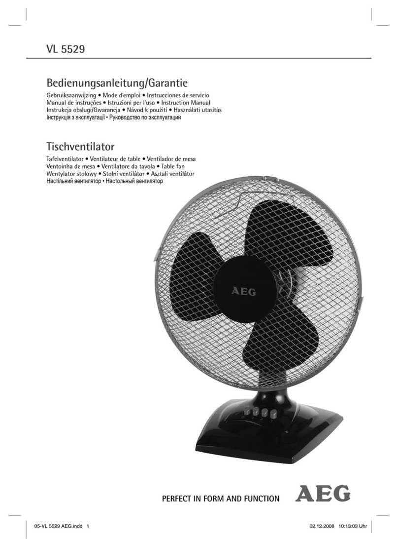 AEG VL 5529 User manual