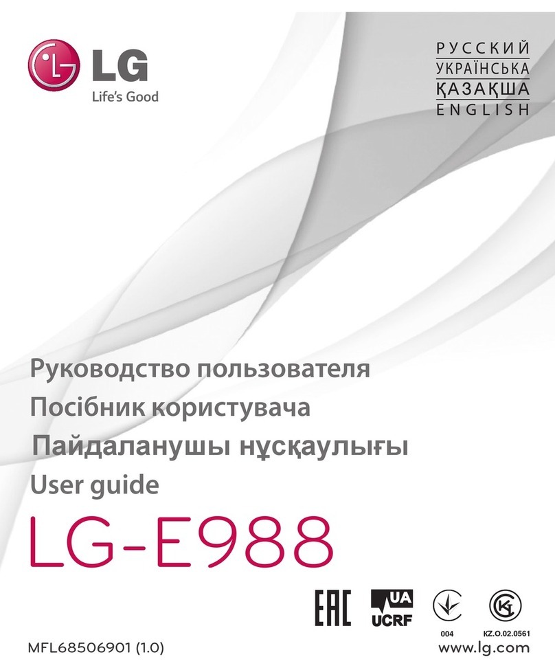 LG E988 User manual