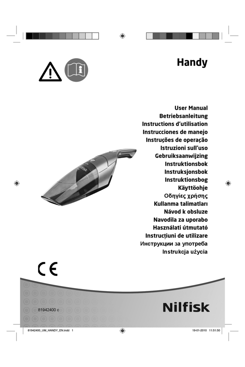 Nilfisk-Advance Handy User manual