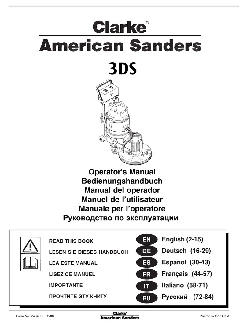 Clarke 3DS User manual