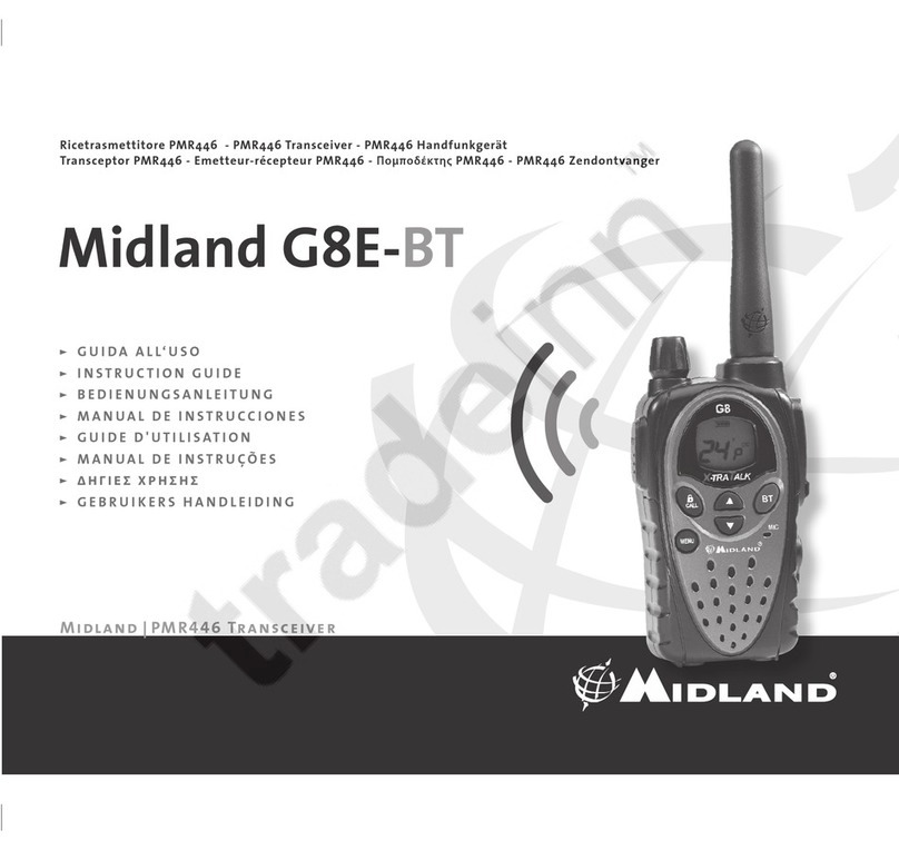 Midland G8E-BT Manual