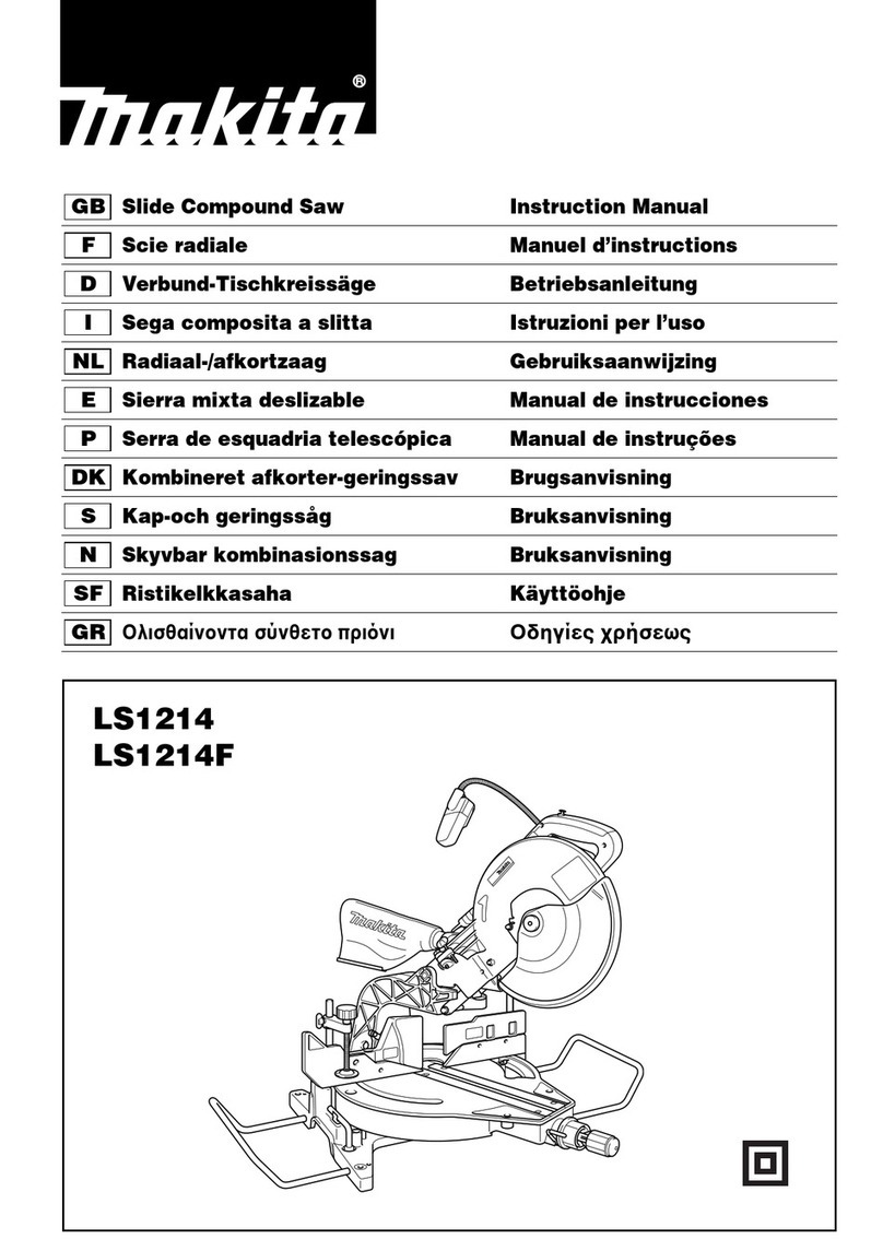 Makita LS1214 User manual