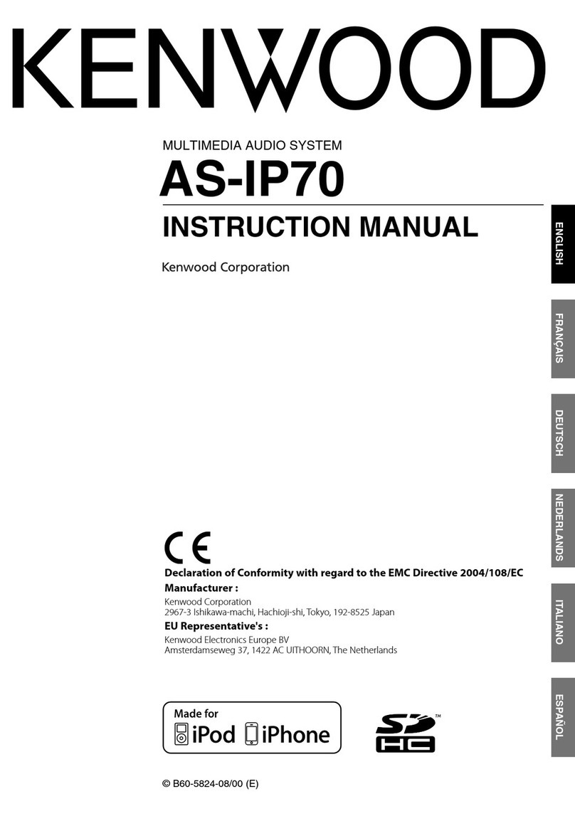 Kenwood AS-IP70 User manual