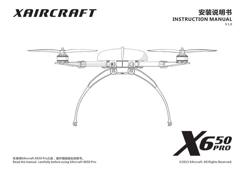 Xaircraft X650 PRO instruction manual