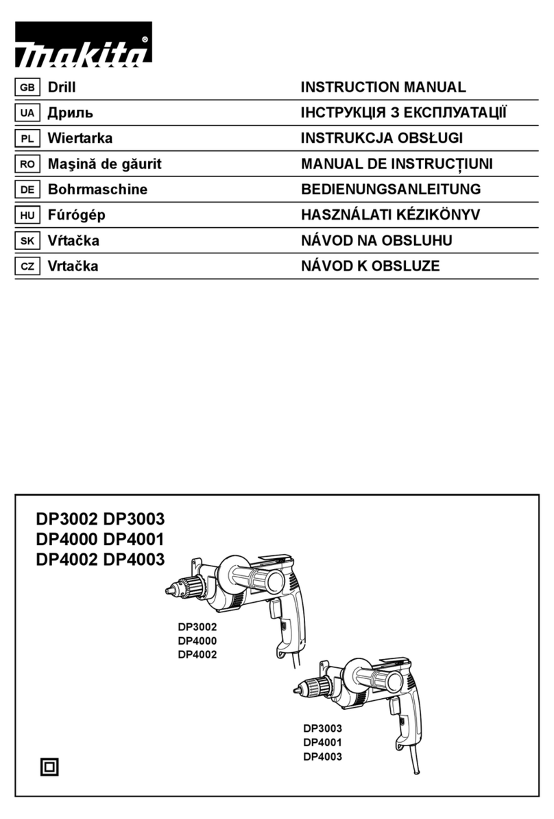 Makita DP3002 User manual