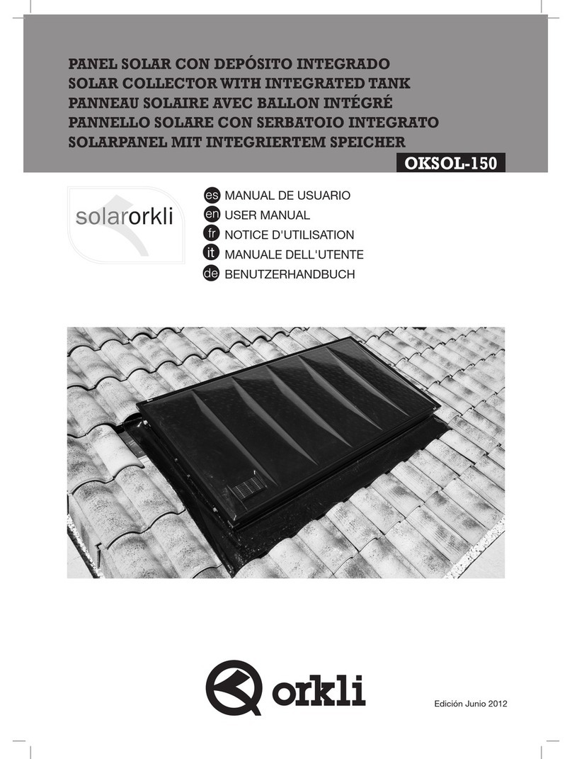 Orkli OKSOL-150 user manual