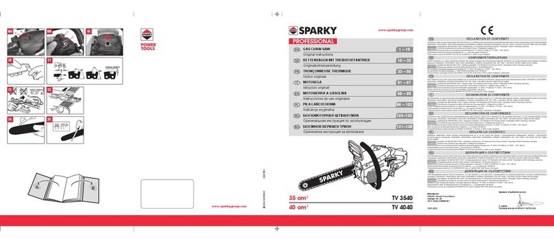 Sparky Group TV 3540 Original instructions