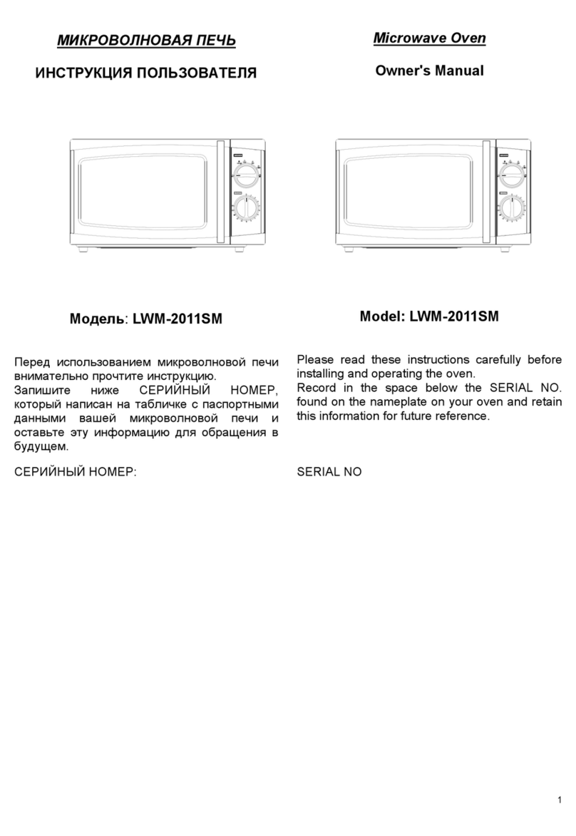 Liberton LWM-2011SM owner's manual