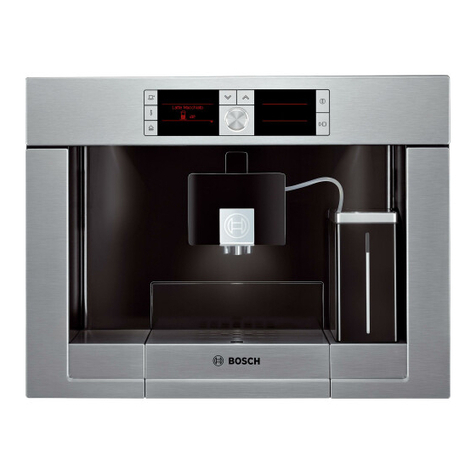 Bosch TCC78K750 instruction manual