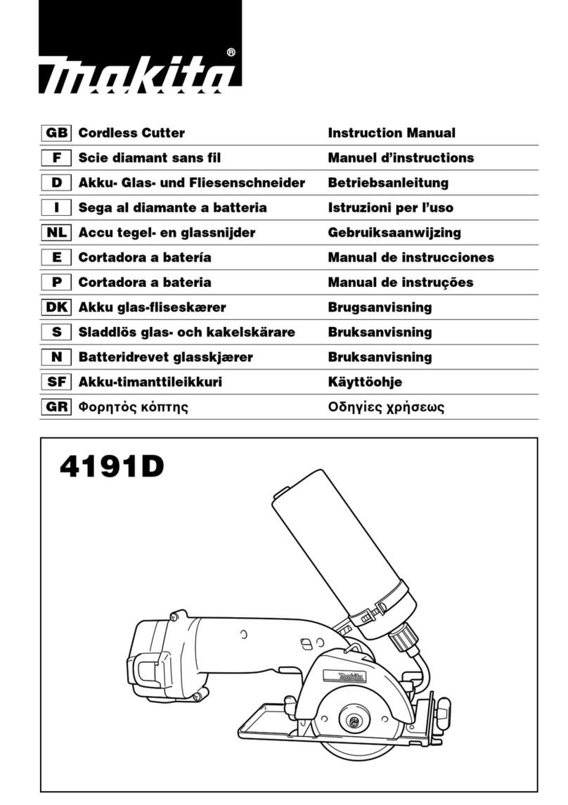 Makita 4191D User manual