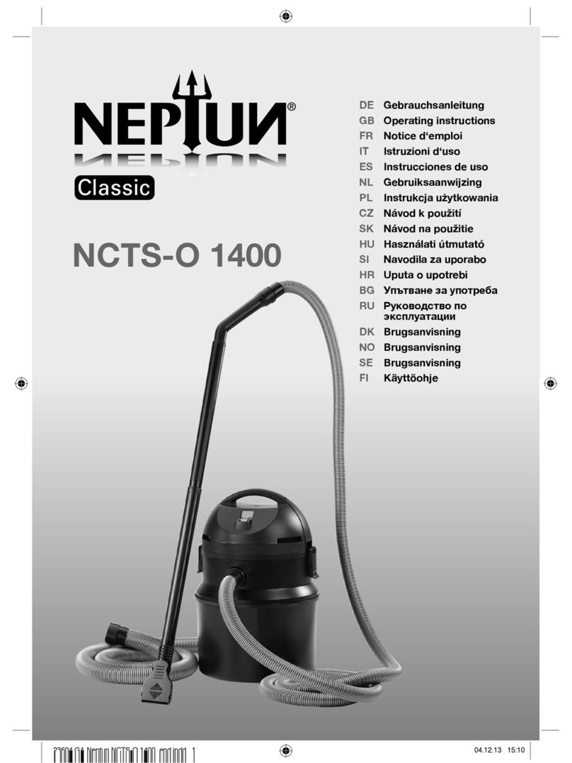Neptun NCTS-O 1400 operating instructions